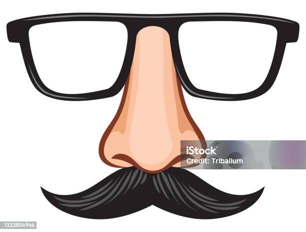 Funny Mask Made Of Glasses Mustache And Nose Stock Illustration - Download Image Now - Mustache, Nose, Groucho Marx Disguise - iStock Funny Mask Made Of Glasses Mustache And Nose Stock Illustration - Download Image Now - Mustache, Nose, Groucho Marx Disguise - iStock