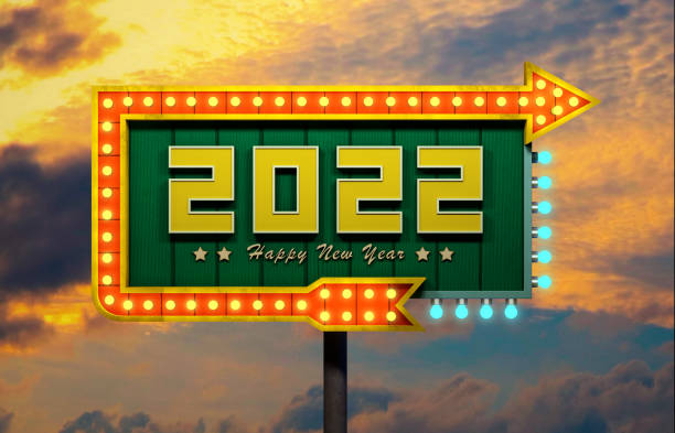 istock New Year 2022 Creative Design Concept 1332858640