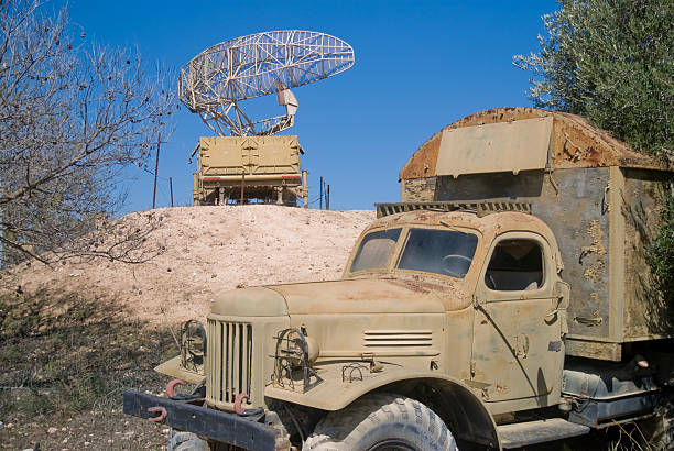 istock Military Truck and Radar 133286476