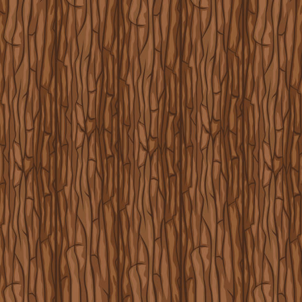 illustrazioni stock, clip art, cartoni animati e icone di tendenza di struttura della corteccia dell'albero - wood backgrounds plank old