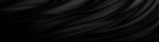 istock Black fabric background 3D illustration 1332868286