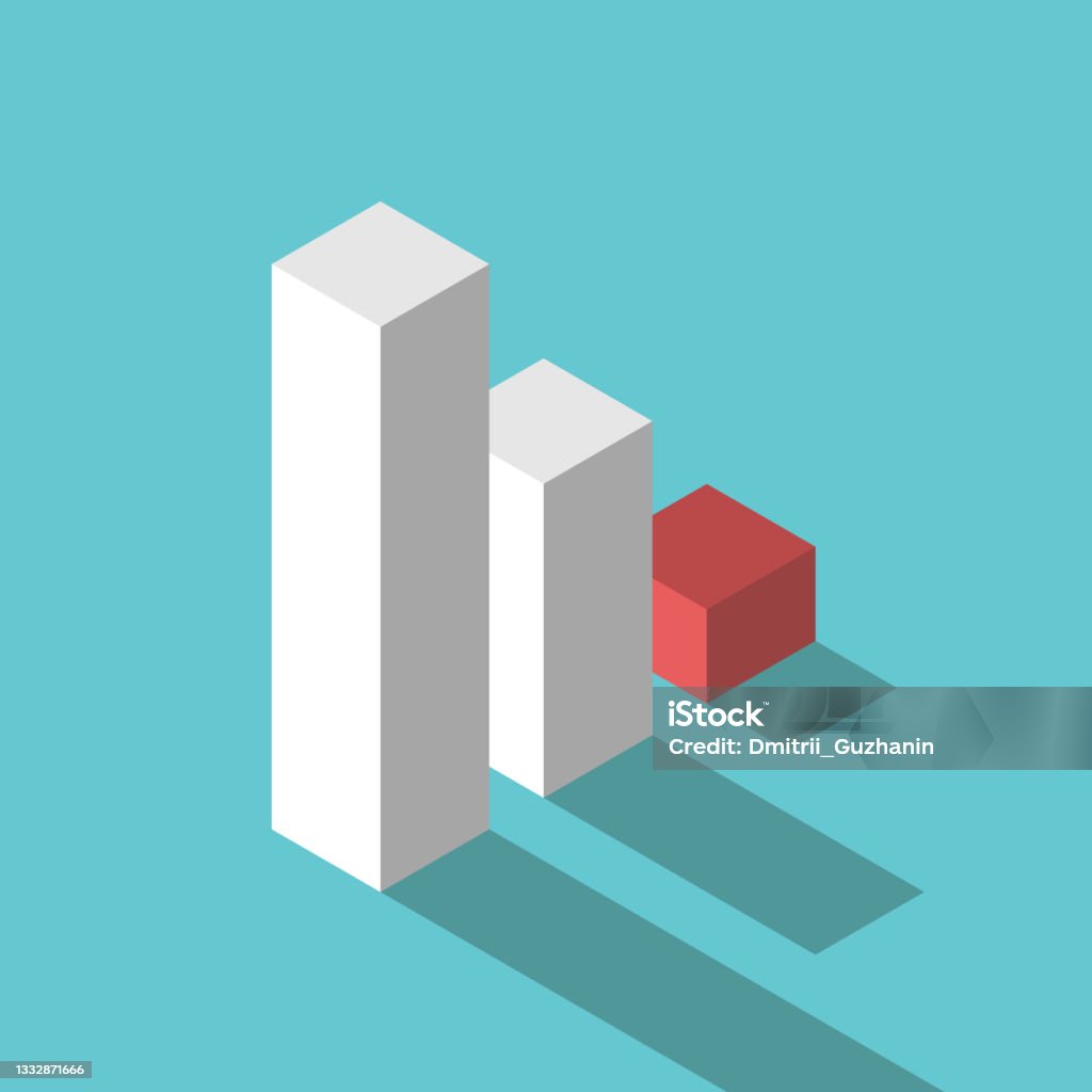 Bar Chart Decrease Crisis Stock Illustration - Download Image Now - Bar ...