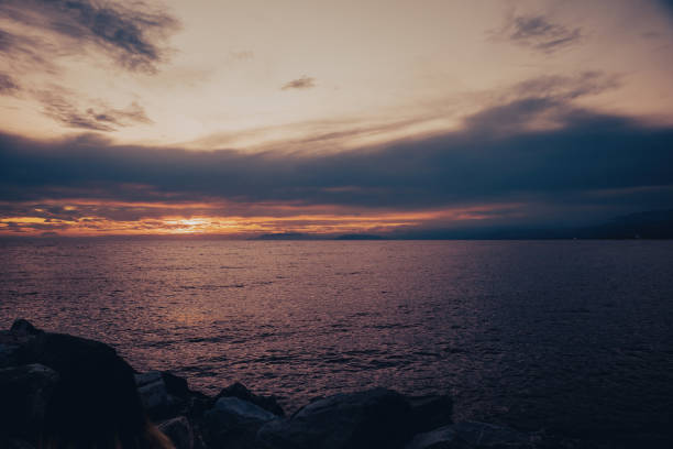 istock Sunset over Viareggio Italy 1332880061