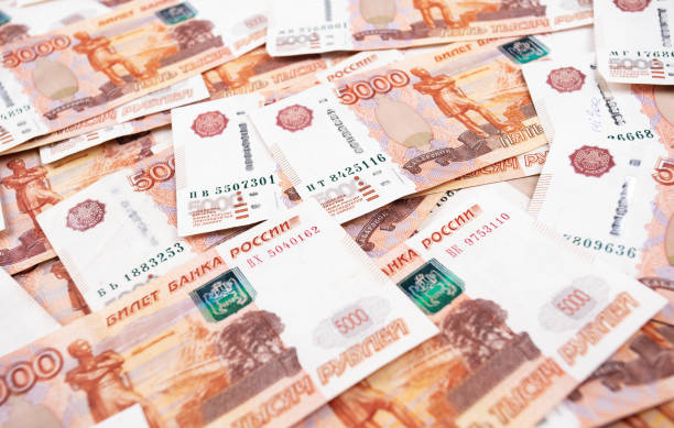 istock five thousand russian rubles banknotes closeup 1332895405