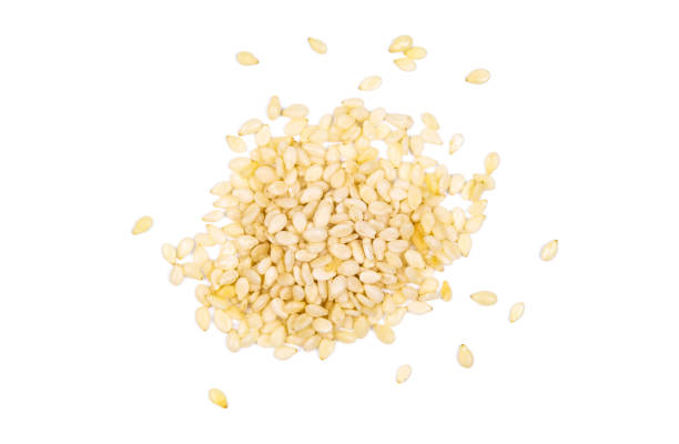 istock sesame seeds on a white background 1332897896
