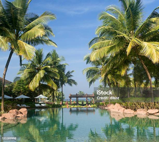 Luxury Tropical Resort Stock Photo - Download Image Now - Goa, Luxury, Arranging