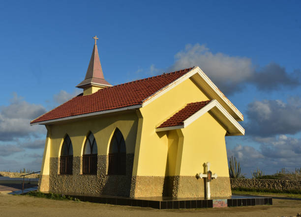 istock Alta Vista Chapel in Aruba 1332905305