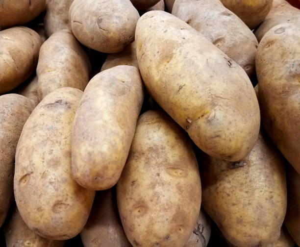 istock Close up Of Raw Potatoes 1332924897