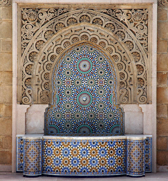 istock Handcrafted fountain in Morocco 1332949283