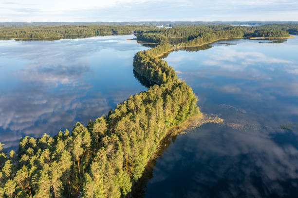 istock A ridge in a lake in summer in Finland 1332957437