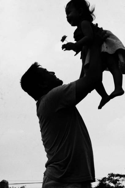 istock Family black and white portrait 1332958181