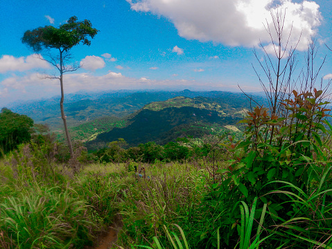 View of Miches from Montaña Redonda. Province of El Seibo. Dominican Republic.