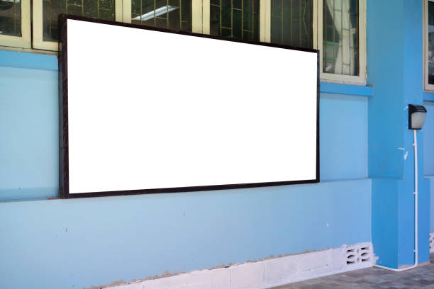 istock Straight front angle of edited visual for advertising billboard display. 1332960670
