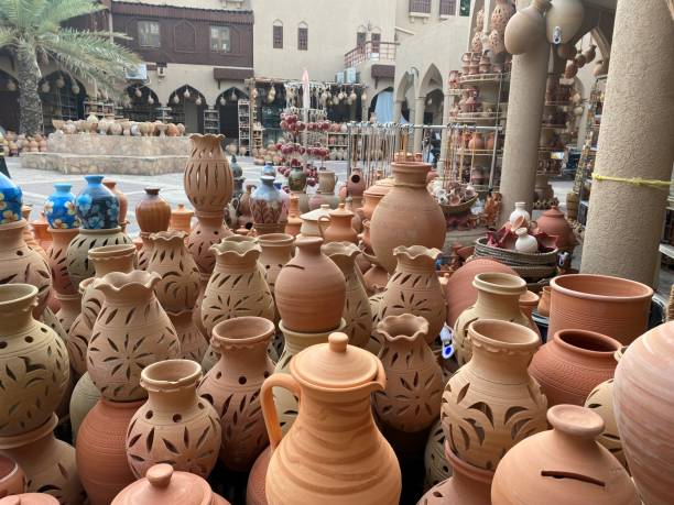 istock Pottery market in Oman 1332964419