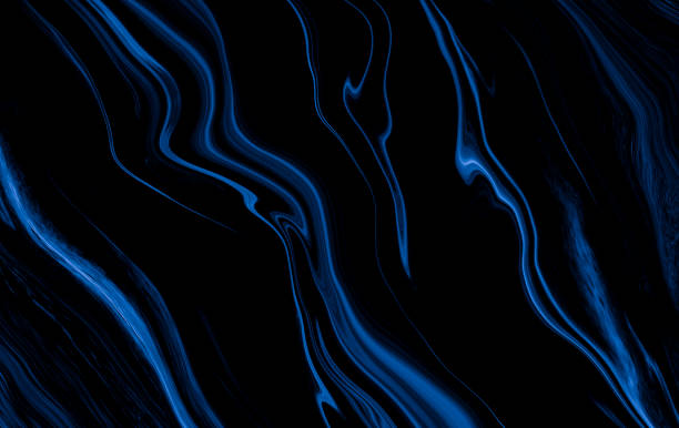 istock Marble rock texture blue ink pattern liquid swirl paint white dark that is Illustration background for do ceramic counter tile silver gray that is abstract waves skin wall luxurious art ideas concept. 1332967700