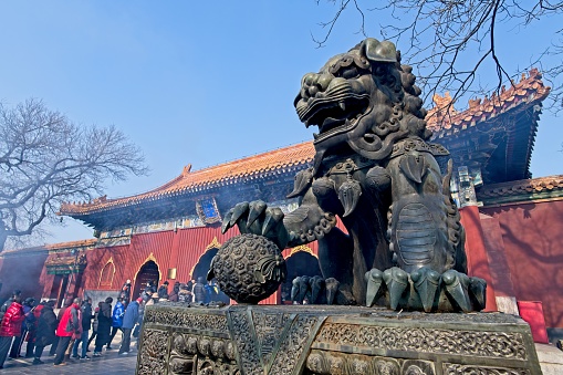 Iconinc tourist spot in Beijing is Lama temple or as a Buddhist name Yonghekong