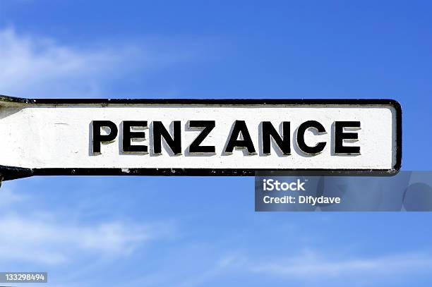 ペンザンスのオールドアイアン標識 - イギリスのストックフォトや画像を多数ご用意 - イギリス, イングランド コーンウォール, カラー画像