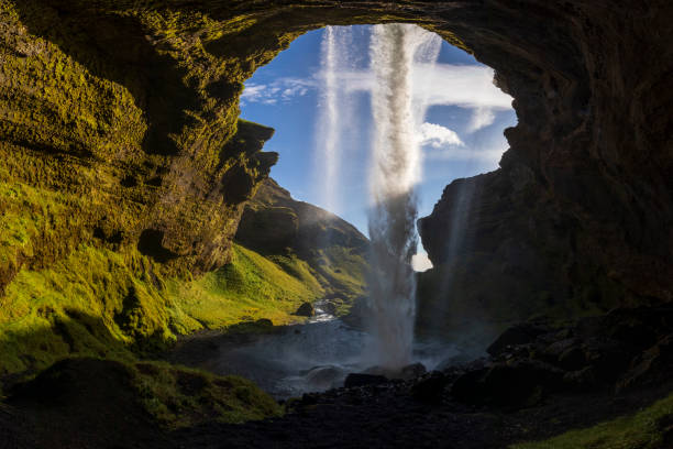 istock Kvernufoss Waterfall in Iceland 1332985203
