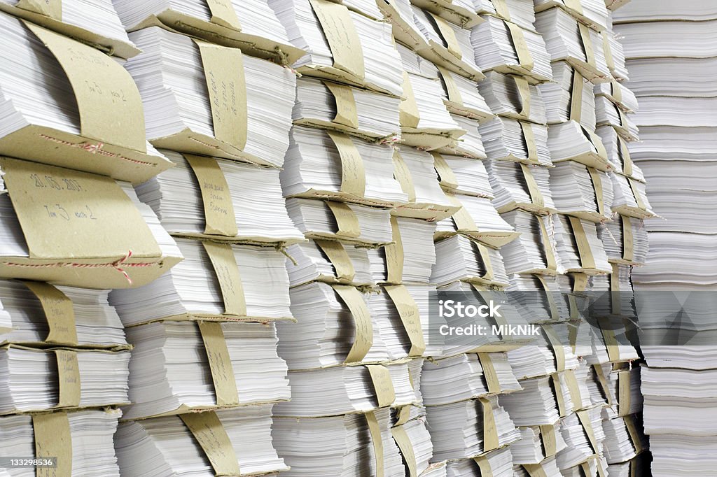 I libri contabili - Foto stock royalty-free di Documento legale