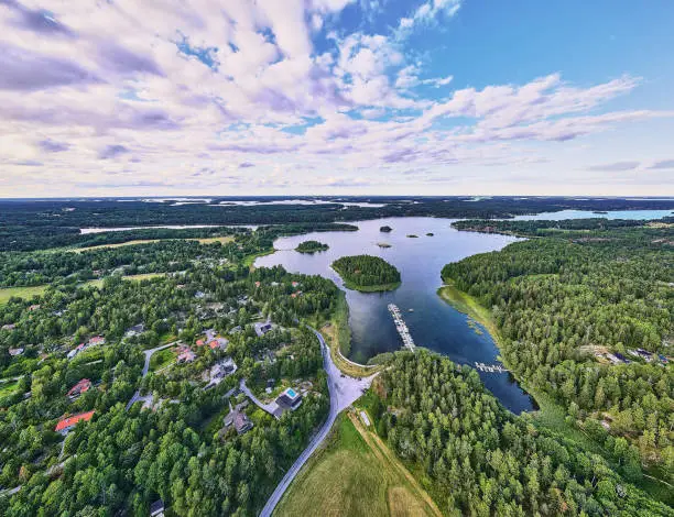 Photo of View of Evlinge bay on Värmdö outside Stockholm