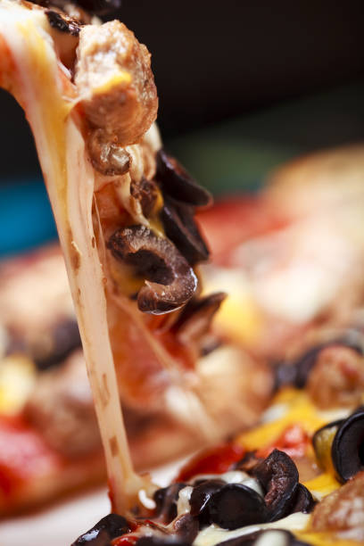 istock Close Up of Italian Pizza 133298950
