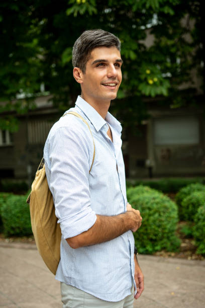 istock Portrait of young handsome man 1332995193