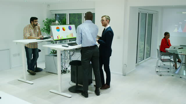 Entrepreneurs in Co Working office