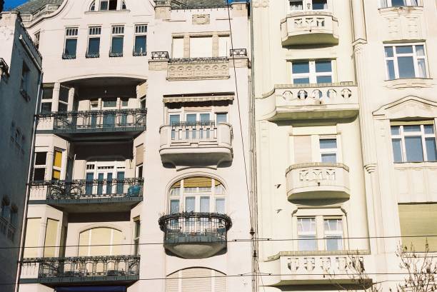 istock Budapest, February 2020, on 35mm film 1333003798