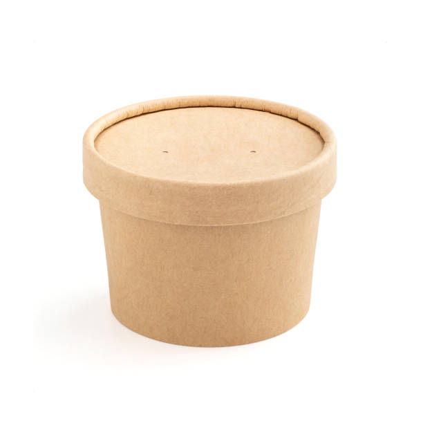 istock blank packaging kraft paper cup for ecology product design mock-up isolated on white background 1333012141