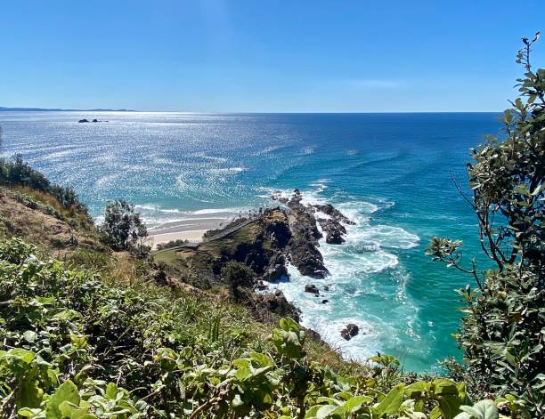 istock Headland Lookout to Blue Ocean 1333012467