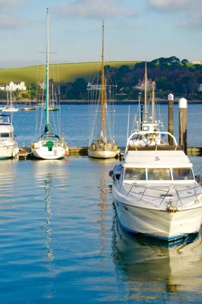 istock Boats docked in Falmouth harbour, Cornwall, UK 1333022024
