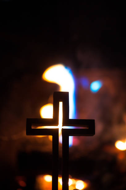istock find a cross in the flames 1333028970