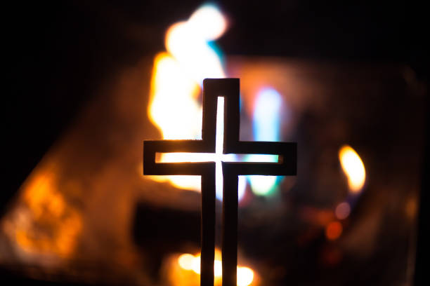 istock find a cross in the flames 1333029571