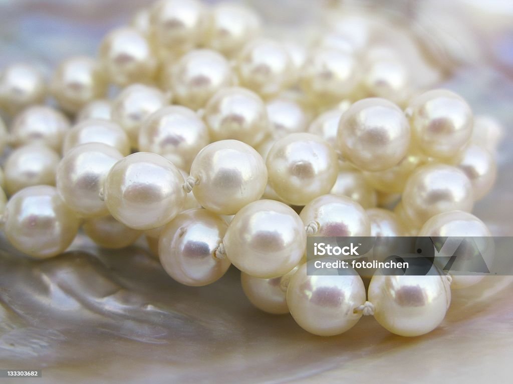 Perlen - Lizenzfrei Meeresmuschel Stock-Foto