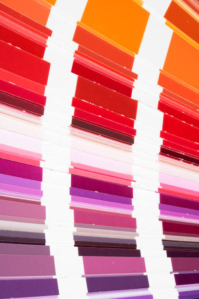 istock Multicoloured Color Chart Close Up with Different Shades for Background 1333037134