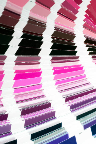 istock Multicoloured Color Chart Close Up with Different Shades for Background 1333037149
