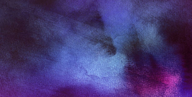 istock Cosmic illustration. Beautiful colorful space background. Watercolor Cosmos 1333050154