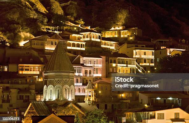 Tbilisi Georgia City View Stock Photo - Download Image Now - Architecture, Built Structure, Capital Cities