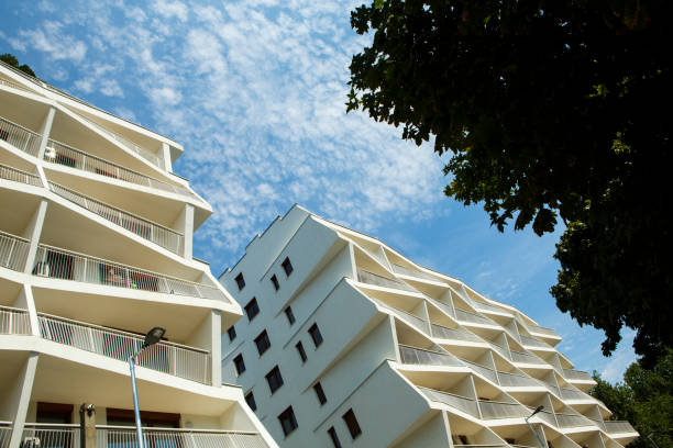 istock Modern apartment buildings, 13rd district in Budapest,Hungary 1333065723