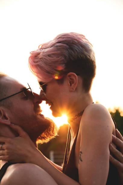 istock Tender candid love relationship between young couple 1333067508