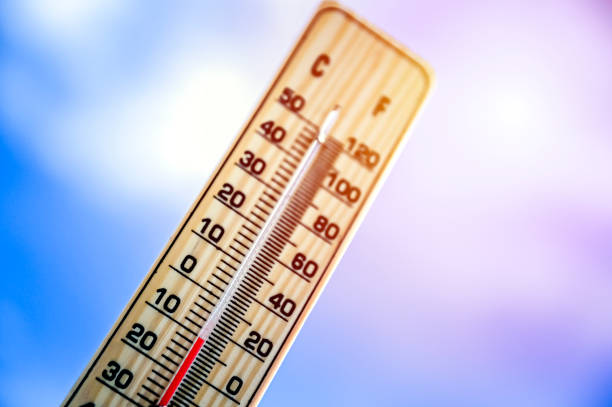 istock Winter time. Thermometer on snow shows low temperatures. 1333067553