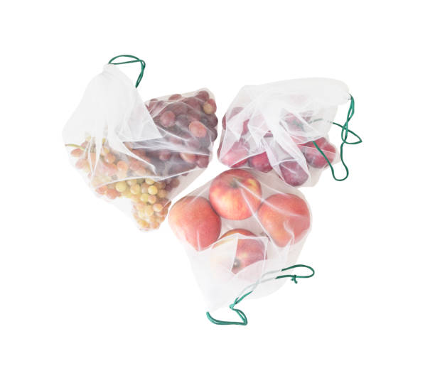 istock Fruits in reusable net bags 1333067911