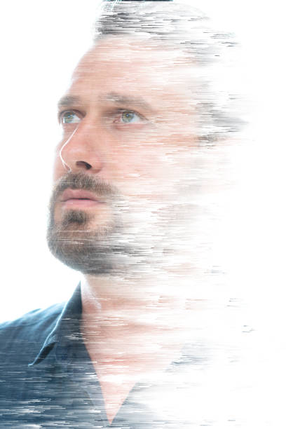 istock Fading portrait of a man 1333068264