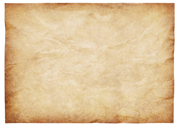 Top View Brown Parchment Paper Lying Wooden Background Stock Photo by  ©AntonMatyukha 246027480