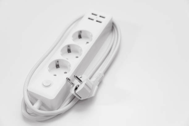 istock a versatile modern white extension cord with sockets and usb ports 1333083701