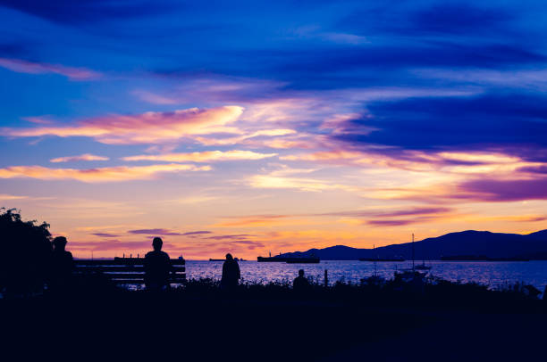 istock Sunset color at the beach 1333083977