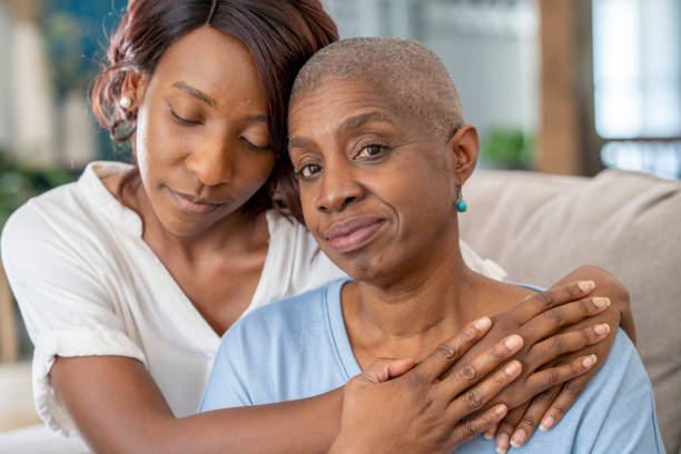istock Cancer patient stays strong 1333085768