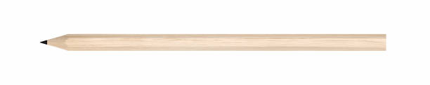 istock Wood pencil isolated on white background 1333087324