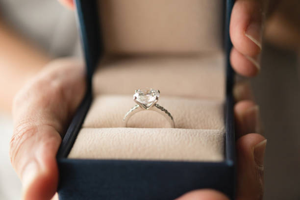 istock hands holding diamond ring in jewelry box 1333101099