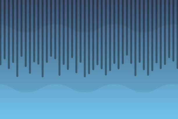 abstraktní pozadí s nešťastnou atmosférou. - negativní emoce stock ilustrace